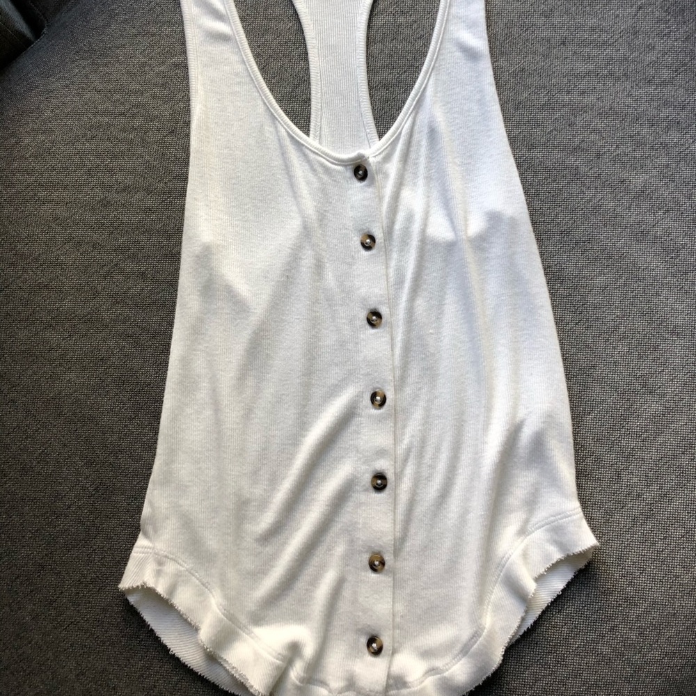 Razor back tank top